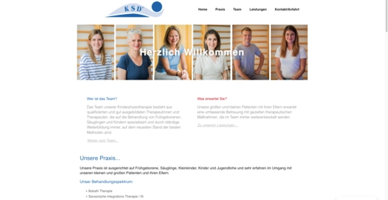 Portfolio-Bild: Praxis für Kinderphysiotherapie